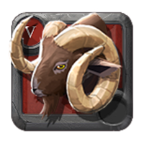 Tame Bighorn Ram