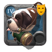 Direwolf Skin: Recruiter's Saint Bernard