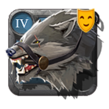 Direwolf Skin: Recruiter's Grey Wolf