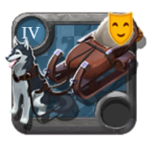 Direwolf Skin: Recruiter's Husky Sled